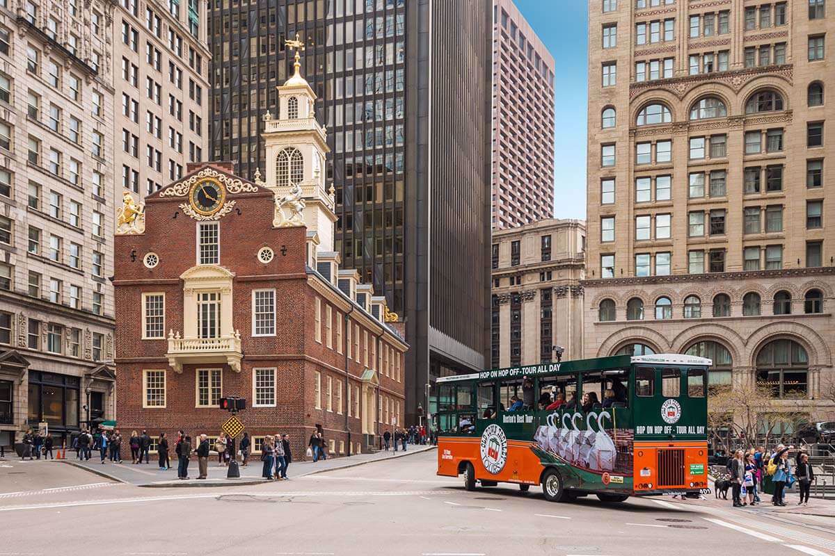 Boston's old state house