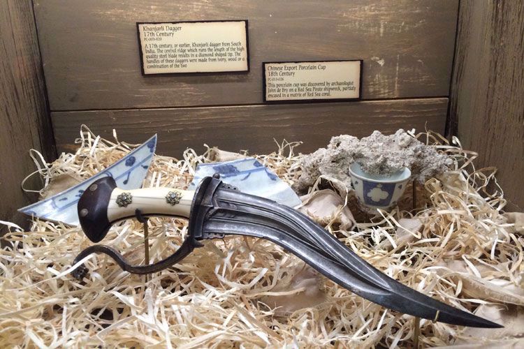 Artifacts of the red sea pirates